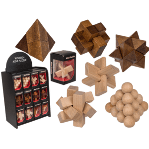 Natural wooden Puzzle,