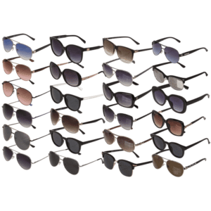 Women sun glasses mix from various models