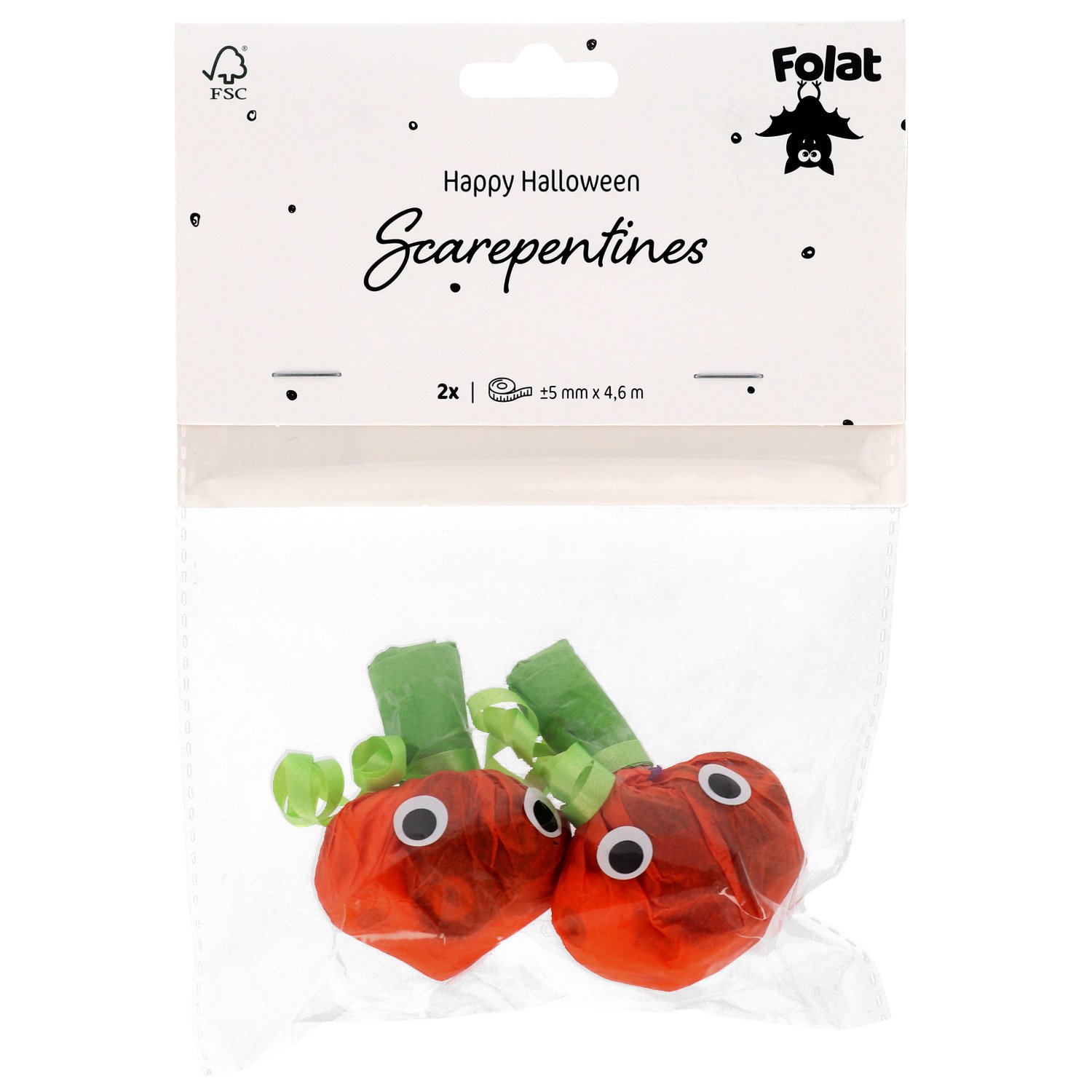 Streamers - Pumpkin - Happy Halloween - 2 pieces - Image 2