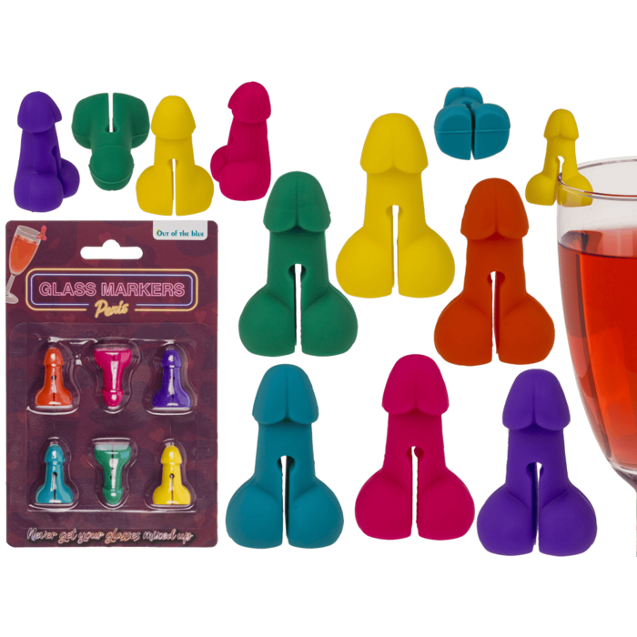Glass marker, Penis, silicone,