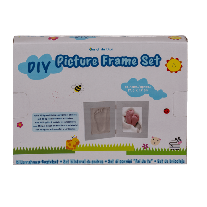 Double sided picture frame DIY set with 250 g, - Image 3