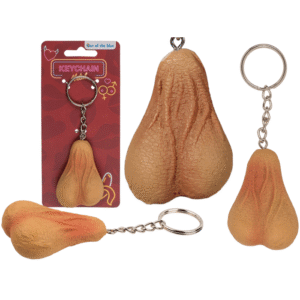 Metal key chain, Polyresin Testicle,