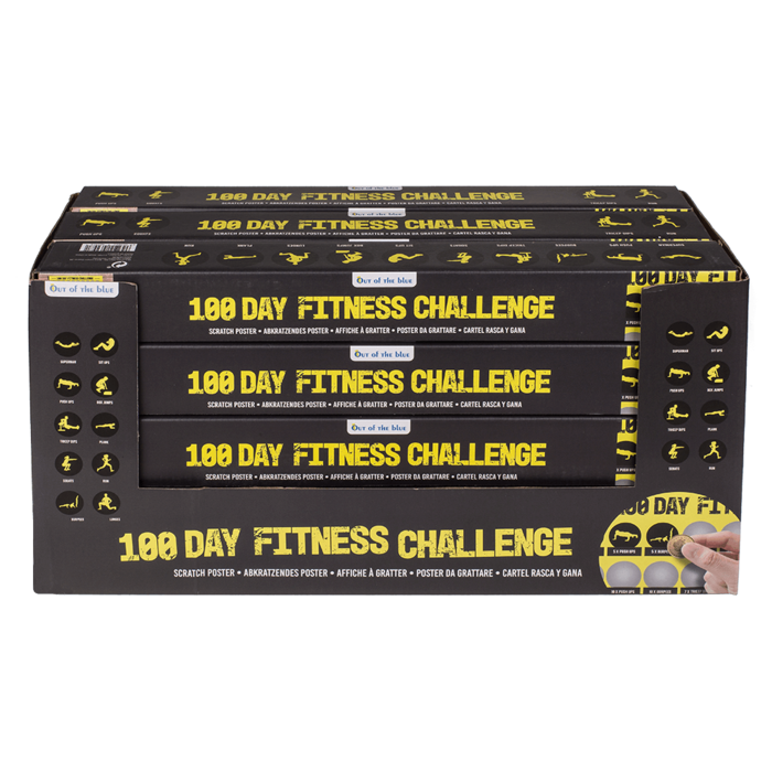 Scratch Sheet, 100 days of fitness, - Image 2