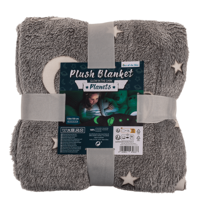 Plush blanket, planets, - Image 2