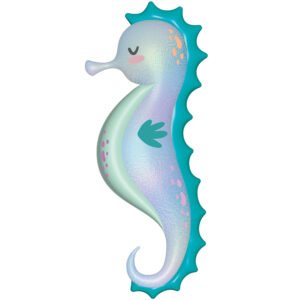 Foil Balloon - Shape - Seahorse - 38 x 100 cm