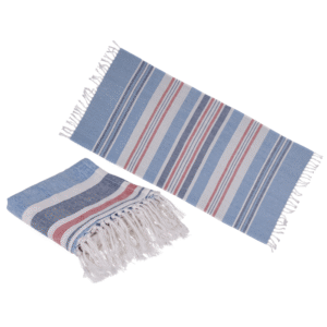 White/blue/ red coloured Fouta Towel (for sauna &,