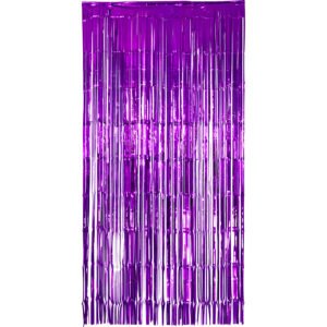 Foil Fringe Door Purple - 2x1 m