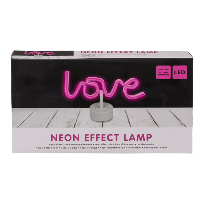 Neon Lamp, Love, 32 x 12 cm, - Image 2