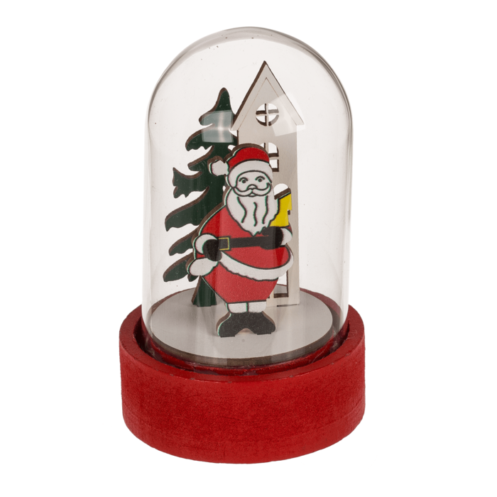 Mini christmas scene, Xmas Friends, with LED, - Image 3