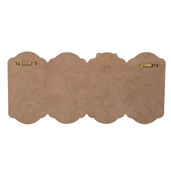 White/nature coloured Wooden key board, LOVE, - Image 3
