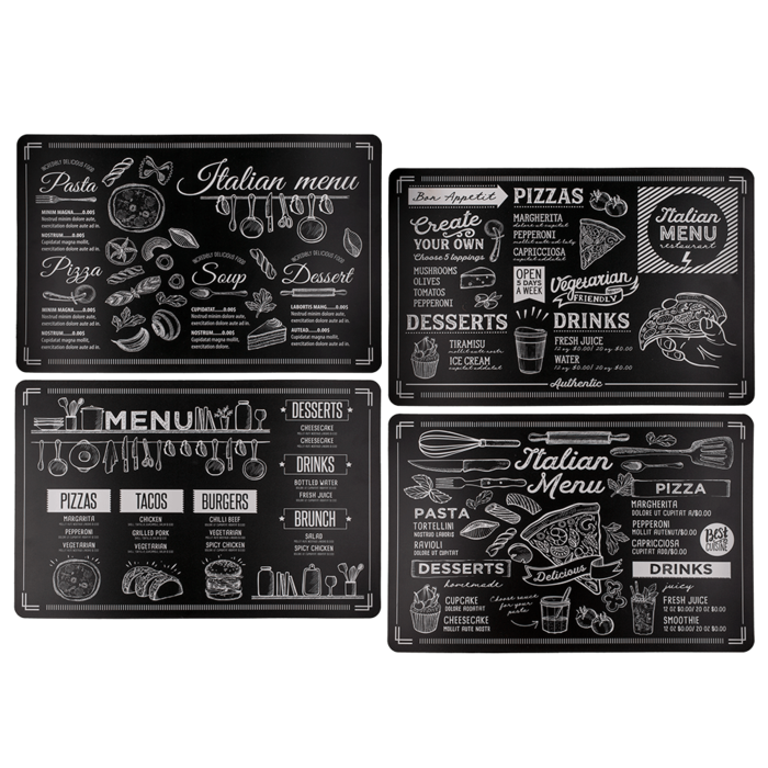 Polypropylen placemat, Tasty,