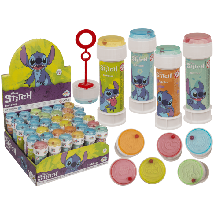 Soap bubbles with puzzle, Lilo & Stitch,