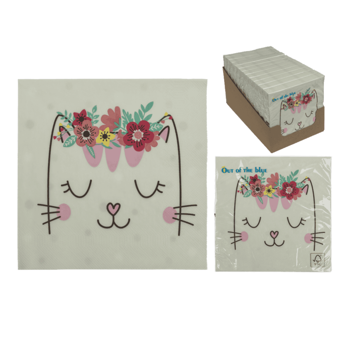 Paper tissue, Dreaming Cat,
