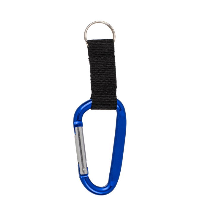 Metal Carabiner with Keyring, - Image 2