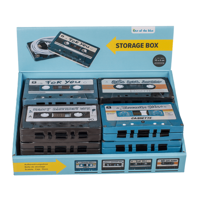 Metal storage box, Music cassette, - Image 2