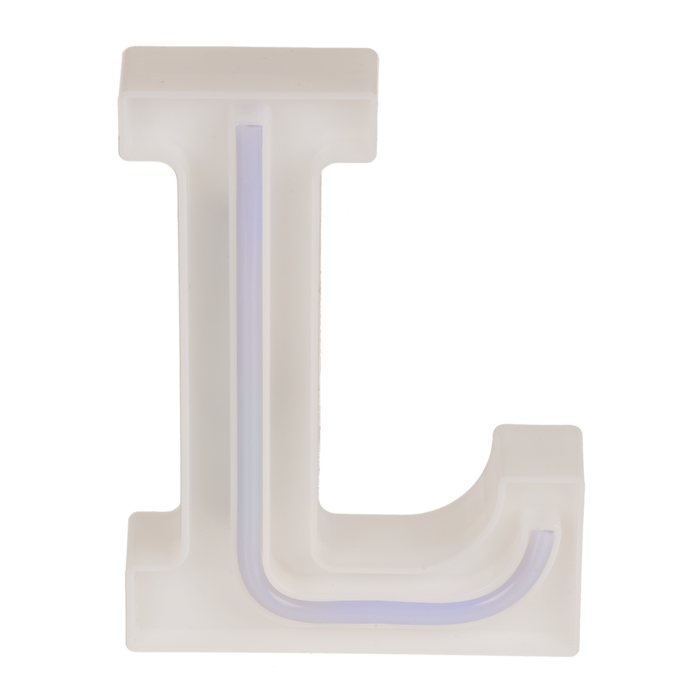 Neon Light Letter, L, Height: 16 cm, for - Image 4