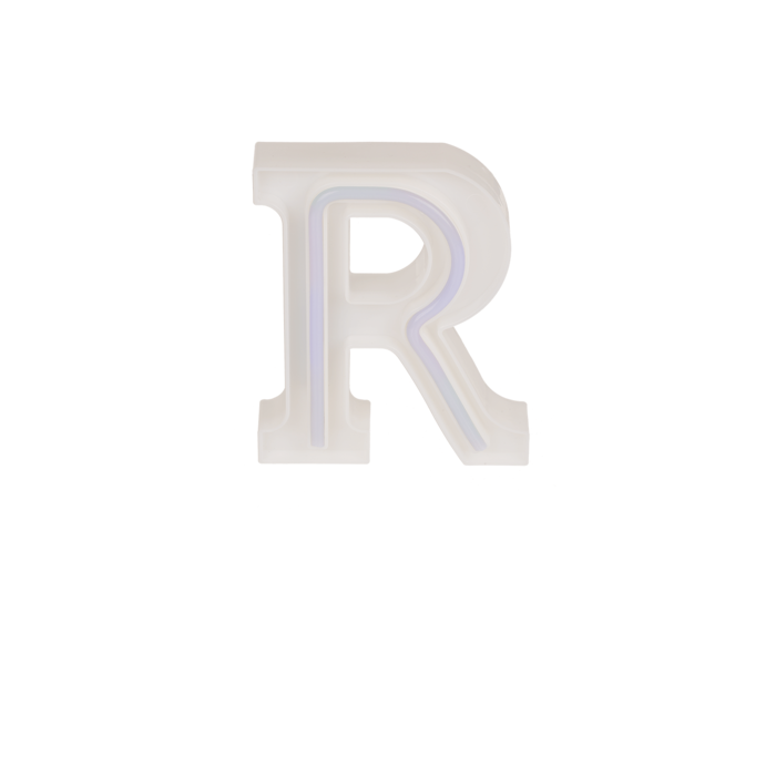 Neon Light Letter, R, Height: 16 cm, for - Image 4