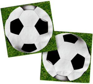 Napkins - football - 20 pieces