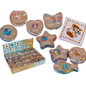 Magic cotton towel, Animals,