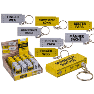 Keychain, Plastic Folding Ruler with wording,