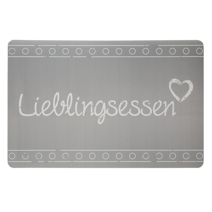 Polypropylen placemat, Lieblingsessen, - Image 3