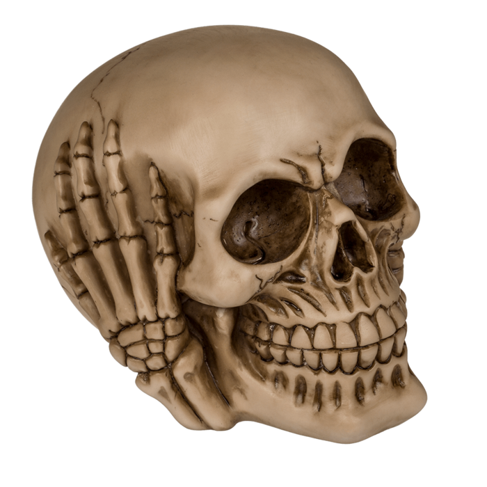 Savings bank, Skull - The 3 Monkeys (See No, - Image 4