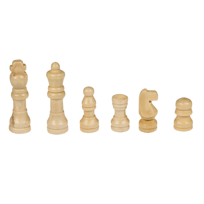 Wooden board game, chess, - Image 4