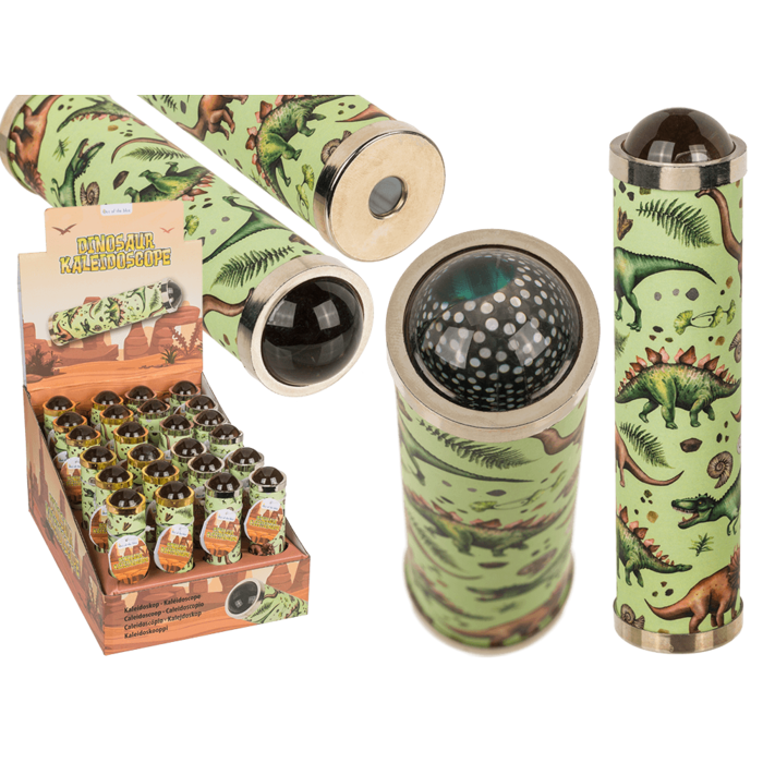 Kaleidoscope, Dinosaur, approx. 14,5 cm,