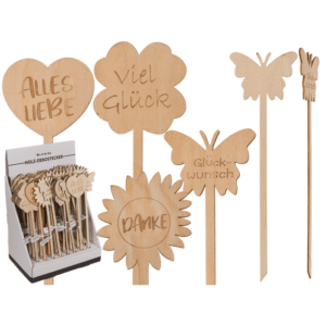 Wooden stick, Good wishes,