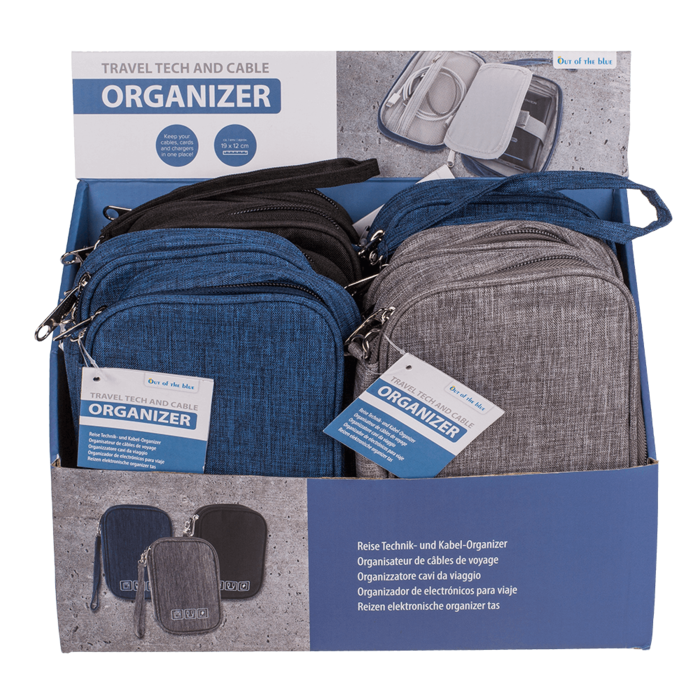 Travel Tech and Cable Organizer, ca. 19 x 12 cm, - Image 2