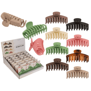 Catwalk Hair Claw, round, approx. 10 cm,