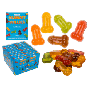 Willy gummy, ca. 100g per pack,