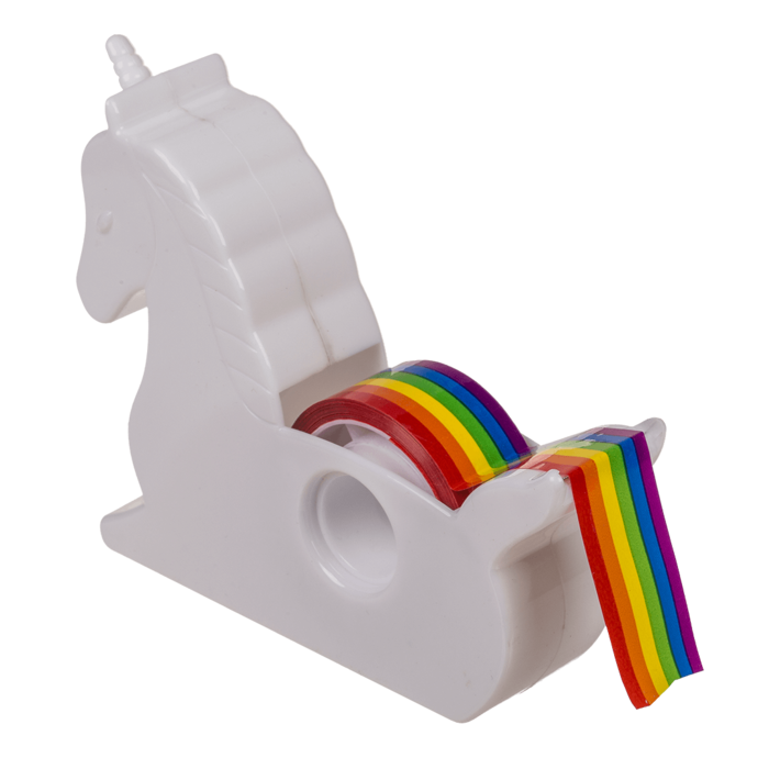 Unicorn Tape Dispenser, with Rainbow tape, - Image 4