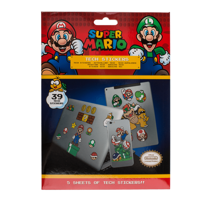 Tech Stickers Set, Super Mario - Image 2