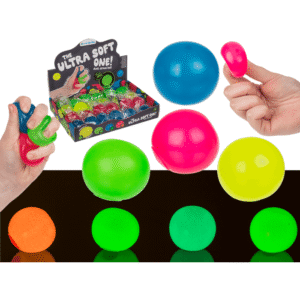 Ultra soft anti stress ball, Glow in the Dark,
