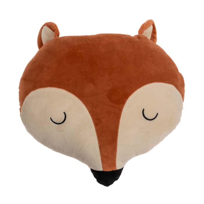 Plush cushion, fox head, - Image 3