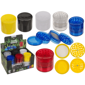 Cannabis Grinder, 4 parts, 5 x 4,5 cm,