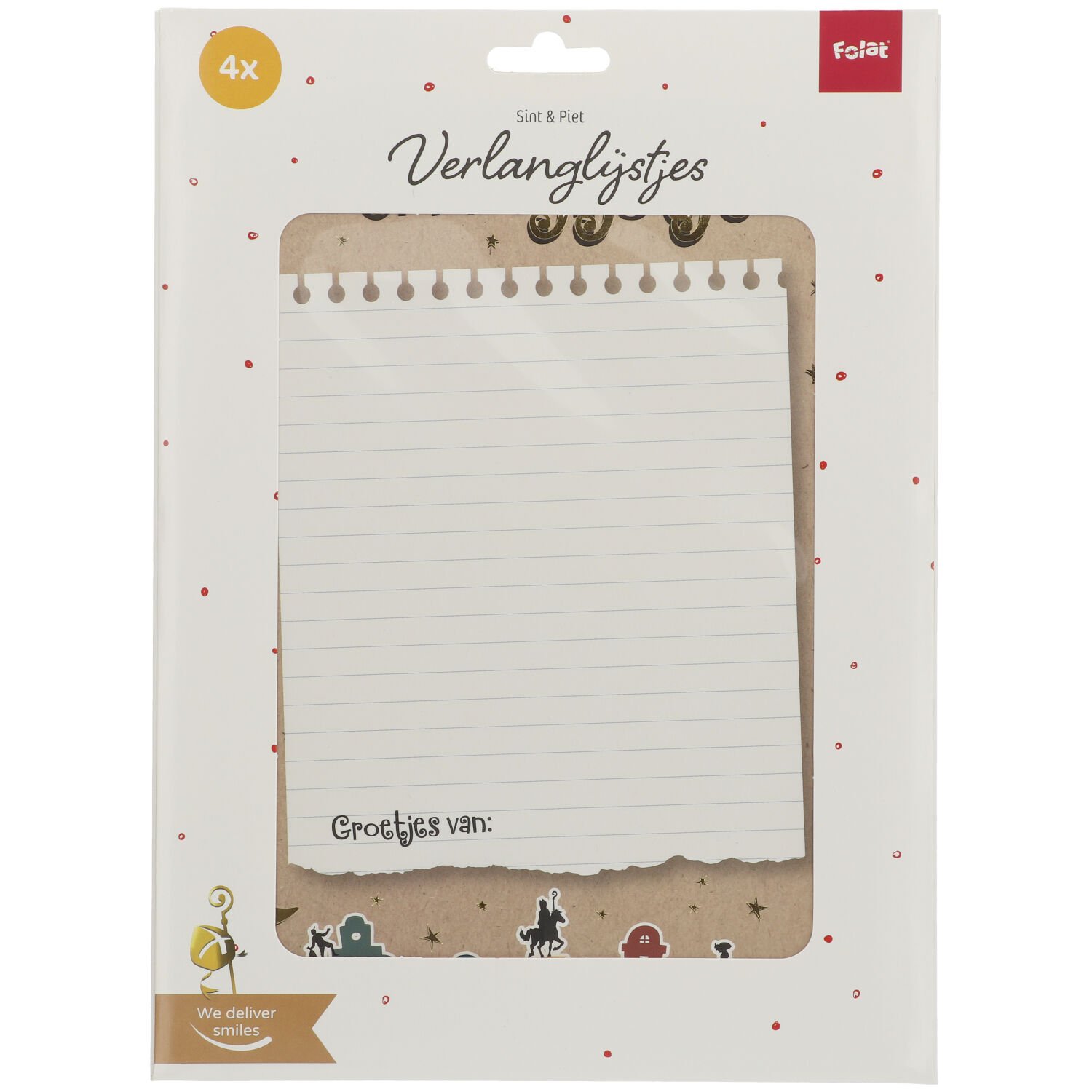 Wishlists 'Welkom Sint & Piet' (NL) - 4 pieces - Image 3