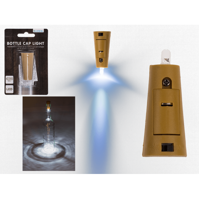 Bottle cap light (incl. battery) ca. 6 cm,