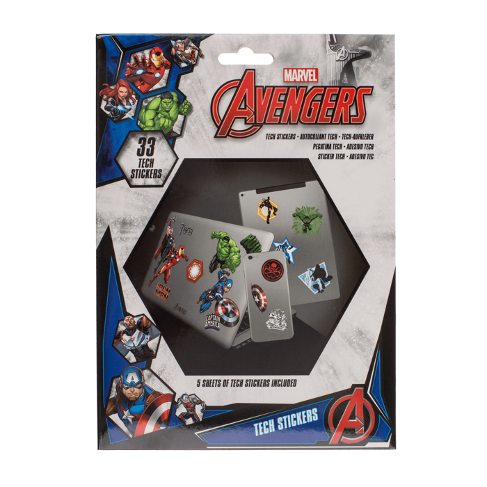 Tech Stickers Set, Avengers (Heroes), - Image 2