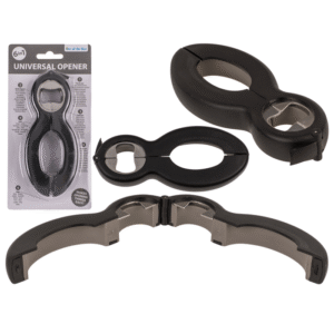 Universal Opener, 6 in 1, black/grey,