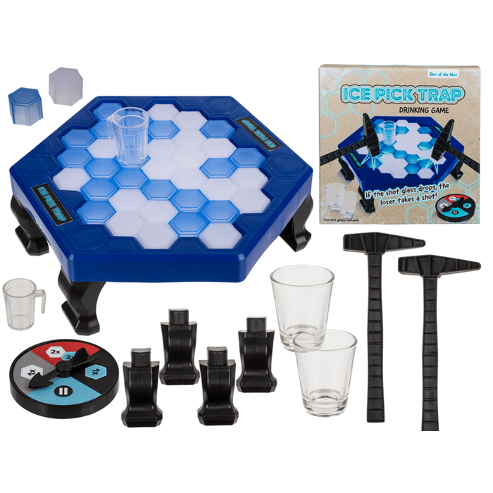 Drinking Game, Ice Pick Trap, 49 pcs set,
