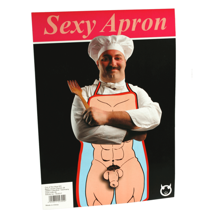 Kitchen apron, Male Body with Plush Penis, - Image 3