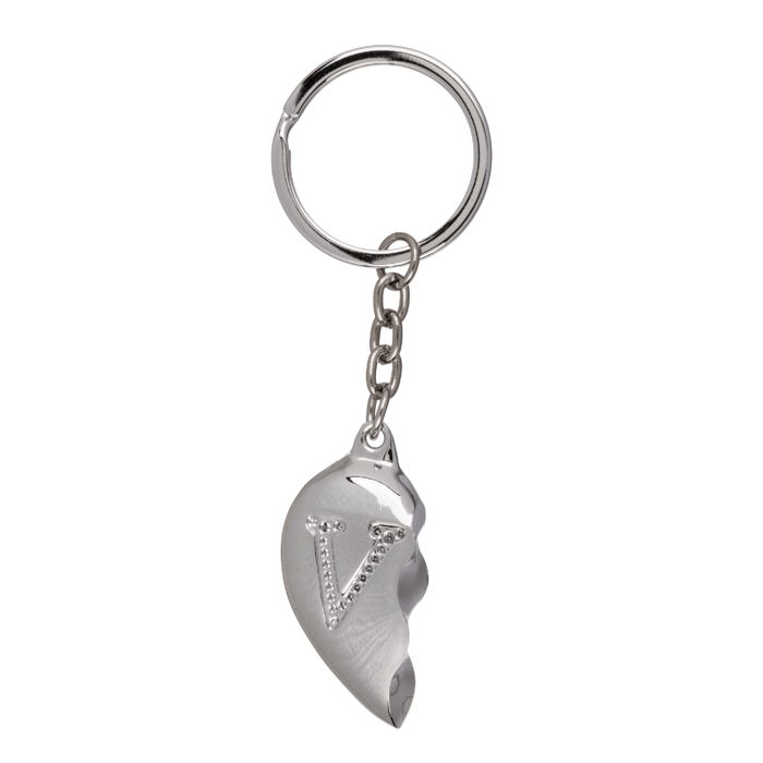 Metal Keychain, Broken Heart, - Image 3