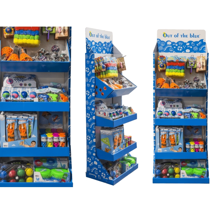 OOTB floor display, Summer/holiday,