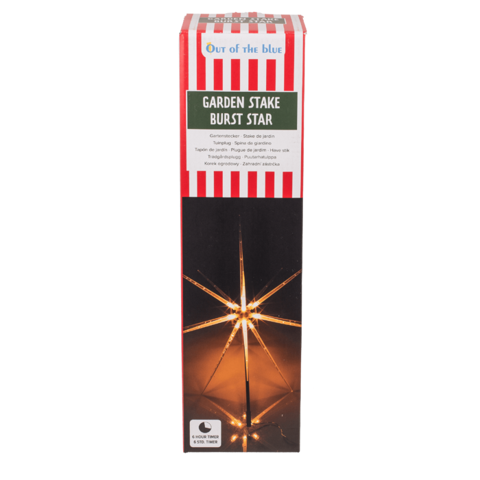 Garden Stake, Burst Star, with 14 LED, IP44, - Image 2