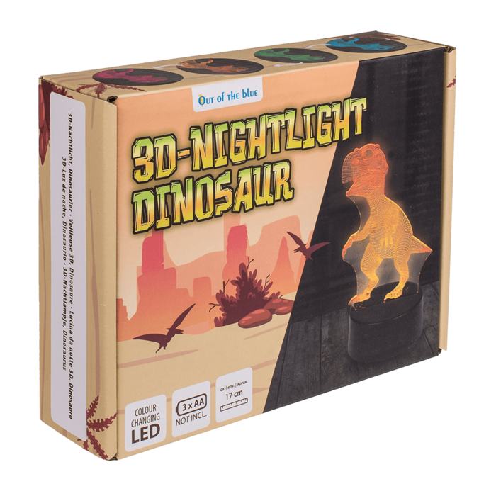 3D-night light, Dinosaur, - Image 3