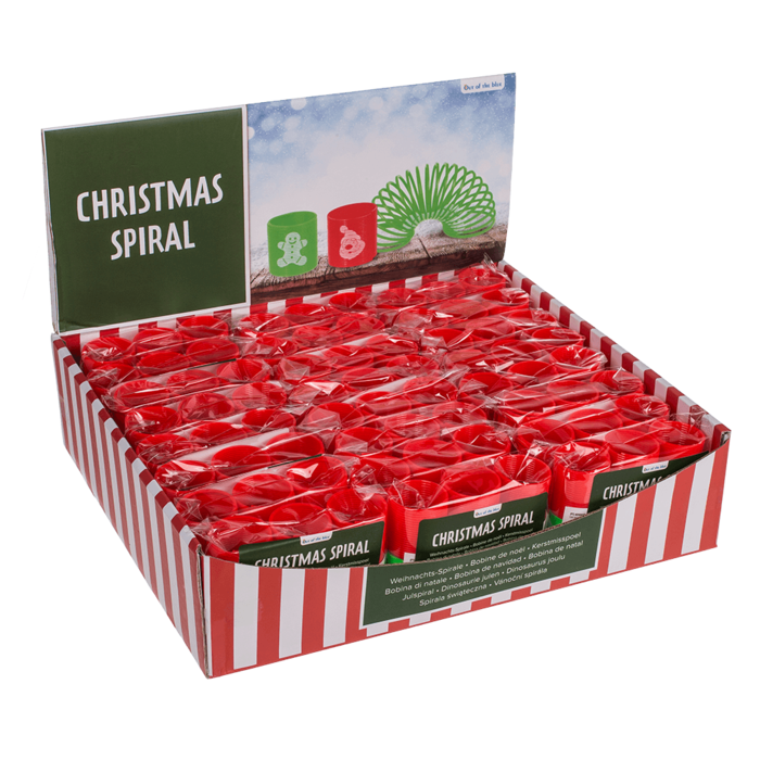 Christmas spiral, 3 x 3 cm, set of 6, - Image 3