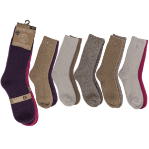 Knitted socks for woman, Uni, size 35-38,