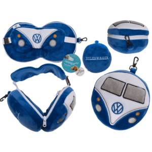 Kids Plush travel pillow with eye mask, - 61/6841#